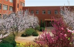 Beautiful campus view of Binzhou University