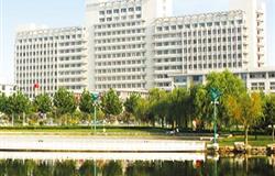 Beautiful campus view of Jining Medical College
