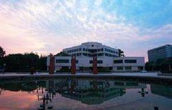The beautiful campus of Hebei University