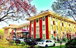 The main building in Hubei University