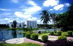 The main building in Hainan University