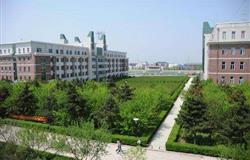 The view of a corner in campus of  Changchun University of Technology