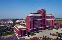 The view of a corner in campus of  Changchun University of Technology