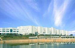 The view of a corner in campus of Jiangxi University of Traditional Chinese Medicine