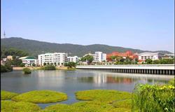 A Glimpse of the Campus of Hunan Normal University