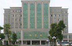 Library on campus of Changsha Medical University