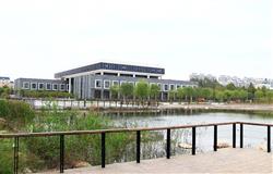 Beautiful campus view of Henan University of Technology