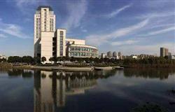 Beautiful campus view of Jiangnan University