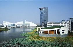 The view of a corner in campus of Zhejiang University