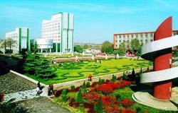 Beautiful campus view of Shanxi Normal University