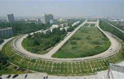 Beautiful campus view of Chang'an University