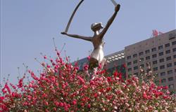 Beautiful campus view of Chang'an University