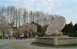 The view of a corner in campus of Nanjing University of Science and Technology