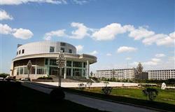 Library on campus of Shaanxi Normal University