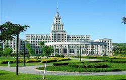 Green corridor of campus of Harbin Institute of Technology