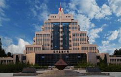 The view of a corner in campus of  Xi'an Jiaotong University