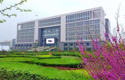 The view of a corner in campus of  Xi'an Petroleum University