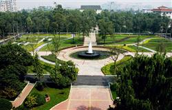 The beautiful campus of Southwest University for Nationalities