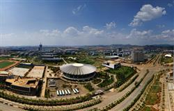 The beautiful campus of Yunnan Normal University