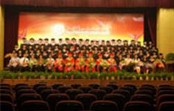 International students on the graduation ceremony of Beijing International Studies University