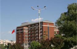 One of the international dormitories on campus of University of International Business and Economics