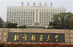 In front of the Beijing Forestry University