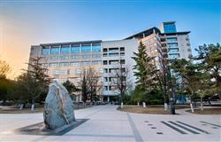 The view of a corner in campus of Beijing University of Posts and Telecommunications