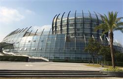 The gymnasium of Donghua University