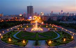 The bird's-eye view of Qingdao University