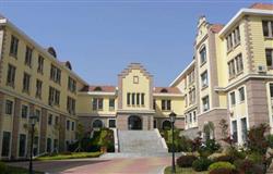 Library on campus of Ocean University of China