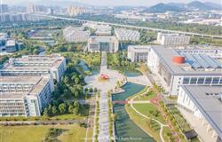 Beautiful campus view of Nanjing Medical University